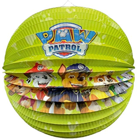 TIB Heyne - Rundlaterne Paw Patrol Grün, Ø25cm
