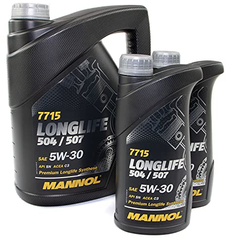 Motoröl MANNOL 5W30 Longlife API SN 7 Liter