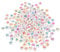 200PCS Plastic Alphabet Letters A-Z Acrylic Beads Single Spacer Loose Round Charms for DIY Necklaces Bracelets Jewellery Keyring Making Crafts Resin