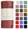Sensy Premium 2 mm 230 Meter Polyester-Seil, 100% Polypropylen-Kordel Makramee-Kordel 2 mm Häkeltasche Kordel Makramee Seil Häkelgarn Geschenk für Strickwaren (Staubrosa)