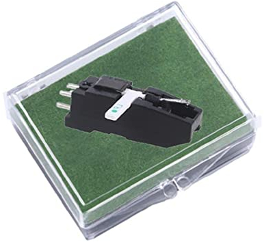 YUSHU - Plattenspieler-Nadel-Stift und Saphir-Dual-Nadel-Stereo-Stylus, für LP-Vinyl-Player, Plattennadel-Eingabestift