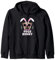 Mops Bunny Happy Easter Puggy Mops Liebhaber Osterhase Hund Kapuzenjacke