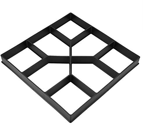 MOUMOUTEN Wiederverwendbare Betonformen, DIY Path Mate Steinform, Trittsteinform Für Garten, Hof, Terrasse, Rasen, Manuell, Zement, Ziegel, Gehweg, Außendekoration, Form, Stempel, Pflastersteine, Weg