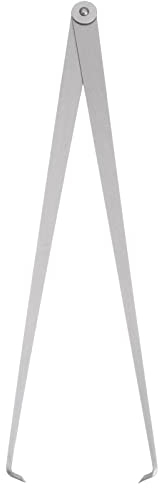 sourcing map Feste Verbindung Innerhalb Messschieber 600mm 24 Edelstahl Metall Feste Reibung Gelenk Innere Messung Werkzeug