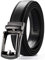 CHAOREN Gürtel Herren Ratsche, Automatik Leder 32mm für Business und Formelle Anlässe, Schmaler Anzuggürtel ohne Löcher