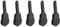pintoc 5X Akustik Gitarre Tasche Gitarren Tasche mit Rückseitiger Aufhänge Schlaufe für 41 Akustik Gitarre E-Gitarre Bass Konzert Gitarre