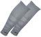 Tapedesign - TUBES PRO 1 Paar Fußball Stutzen (ohne Socken) Grau für Damen, Herren & Kinder - Fussball Sleeves für Schienbeinschoner - Fussball-Stutzen Knie lang - Fußball-Strümpfe (One-Size)