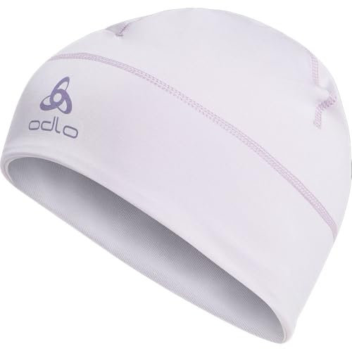 Odlo Unisex Mütze Herren Damen Polyknit Warm Sportmütze Beanie Wintermütze Winter Accessory Set, Misty Lilac, 57-59 EU