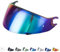 Generico Visier kompatibel mit Shark Spartan – Skwal – Skwal 2 – D Skwal (kein Spartan GT) (Regenbogen)