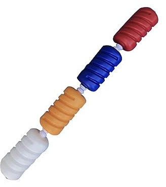 Cuerda divisora de seguridad para piscina, cuerdas de alambre de acero blanco, línea flotante de 4 m, divisores de carril de piscina para entrenamiento y competición, carriles de carreras de natación,