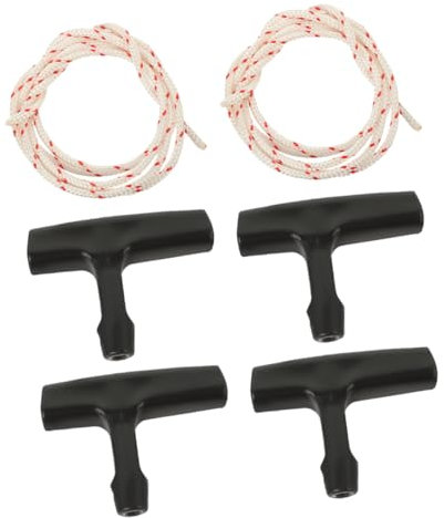 AUTSUPPL 2sets Garage Door Starter Pull Cords Handles Emergency Release Cord for Attic Ladder Garage Door Opener