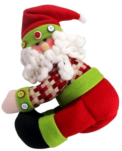 Puntale per albero di Natale decorativo, Puntale per albero di Natale - Coprialbero di Babbo Natale | Puntale per albero di Natale, ornamento divertente da abbracciare per le vacanze uniche di Babbo N