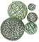 DECHOUS 5 Stück Graskugel Rahmen Künstliche Pflanzenrosen Künstliche Blumen Kunstrasen Künstliche Pflanzen Für Outdoor Formschnitt Kugel Kugel Künstliche Buchsbaumkugel