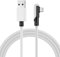 MMOBIEL Cable VR de Enlace USB a USB-C para Meta Quest 3S / 3/2 / Pro, Pico 4 Ultra / 4 y PC/Steam VR Cable Type-C de 90 Grados para Auriculares VR Gaming – Cable de Carga USB 5m - Blanco