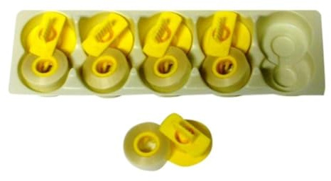 Korrekturband Lift-Off-5 Stück- kompatibel mit Adler-Royal Gabriele Cyclo- kompatibel 143-C- Farbbandfabrik Original