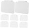 Gadpiparty Removable Basket Tags Labels Clip Holders for Kitchen Pantry Storage Bins Toy and Book