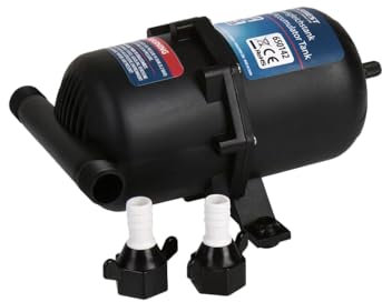 Deposito Agua Camper Vaso de Expansion para Bomba de Agua 12V Camper, Flujo Silencioso y Constante, Ideal para Motorhome RV Vanlife - CARBEST