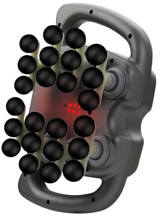 Massagepistole für Muskelmassage, 8/16/24 Köpfe, 9 Modi & 90 Geschwindigkeiten, zur Linderung von Rückenschmerzen, Beinen, Körper, Geschenk für Männer und Frauen (B – 24 Köpfe)