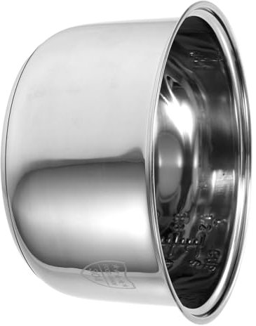 Ciieeo Stainless Steel Rice Cooker Inner Pot Replacement Tank Nonstick Cooking Pot for Electric Rice Cooker Easy to with Various Brands