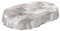 ANRO Wachstuchtischdecke Wachstuch Wachstischdecke Tischdecke abwaschbar Industry Modern Used Look Industrie Oval 220x140cm