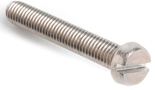 M4 x 18 mm Slotted Cheese Head Machine Screws (DIN 84) T304 (A2) Stainless Steel Pack Size : 30
