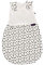 Träumeland S0102607 Außenschlafsack LIEBMICH Tropfen Ozeanblau 80/86, mehrfarbig