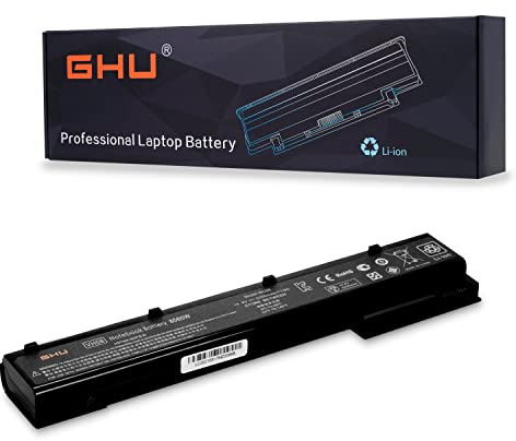 GHU New VH08 Notebook Battery Compatible with HP Elitebook 8560W 8570W 8760W 8770W Mobile Workstation 632427-001 632425-001 632113-141 632114-421 HSTNN-F10C HSTNN-I93C- 14.8V