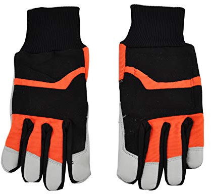 RocwooD Chainsaw Safety Gloves Class 0 Size 8 Small Protective Lining