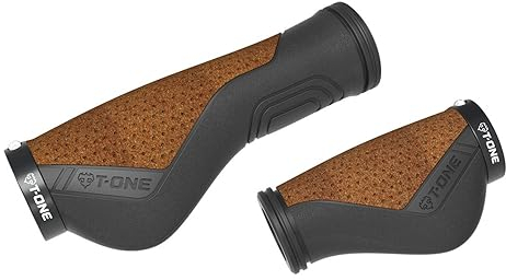 T.One T-one Ripple Kork Lenkergriff Schwarz/Kork 130mm + 90mm