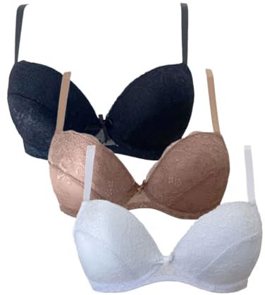 Coconuda Confezione da 3 Reggiseni Gardenia Assortito 2