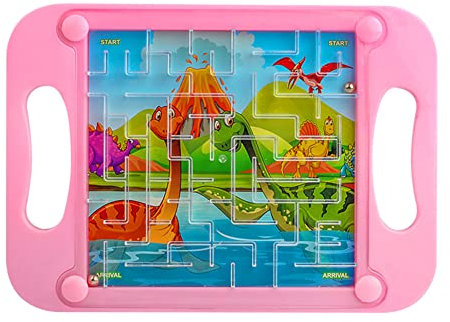 Puzzle Labyrinth Spielzeug für Kinder, Puzzle-Spiel Balance Board Perlen Labyrinth Spiel für Kinder und Erwachsene, Rolling Ball Labyrinth Spielzeug Brettspiel Spielzeug