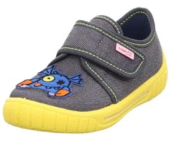 Superfit Jungen BILL Hausschuh, Grau 2040, 25 EU