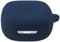 Geiomoo Custodia in silicone compatibile con JBL Live Pro TWS 2, JBL Live Pro+ TWS Custodia protettiva con moschettone (blu navy)