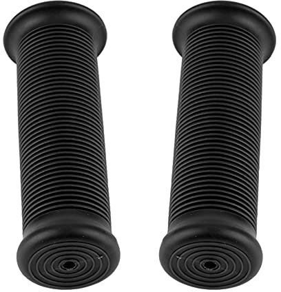 1 Zoll 25 Mm / 1,1 Zoll 28 Mm Motorradgriff, Universelles Motorrad-Vintage-TPU-Griff-Lenkergriff-Zubehör (Schwarz)