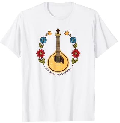 Guitarra Portuguesa Portugiesische Gitarre Fado Music T-Shirt