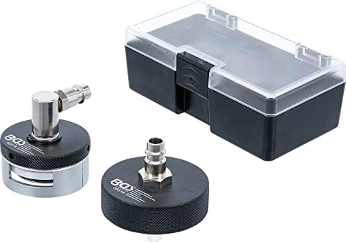 BGS 66517 | Adapter-Satz für Druckluft-Bremsenentlüfter | für Tesla Modelle 3, Y, S, X | 2-tlg.