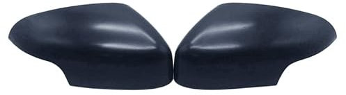 DELLEN Auto ABS Rückspiegel Makers Tür Hinten Flügel Spiegel Abdeckung Trim Kappen for Volvo C30 S60 S80 S40 V50 V70 39850573 39850593