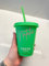Costa Personalised Reusable Frappe Cup (Green)