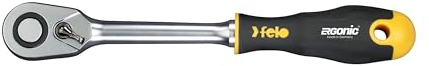 Felo ERGONIC Ratsche mit patentiertem 3K-Griff | 1/2 MS 255 mm