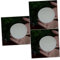 Housoutil 3 Sets Gesichtspeeling-pads Schwamm Make-up-entferner Gesichtswaschmatte Sanft Für Gesichtsreinigungspads Für Trockene/fettige Haut 10 Stück * 3