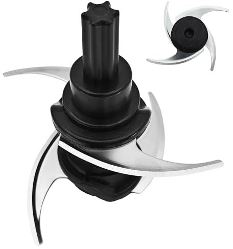 Replacement Stacked Blade for Ninja Food Chopper Express Chop 16oz Chopping Bowl