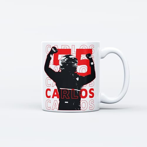 Tasse F1 mit Motiv Fahrer: Charles Leclerc, Lando Norris, Lewis Hamilton, Max Verstappen, Carlos - Geschenk für Fan der Formel 1