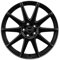 4x Borbet Felgen GTX 8x19 ET50 5x108 black matt rim silver kompatibel mit Opel Astra Combo Grandland X