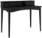 IDIMEX Schreibtisch Milano mit 4 Schubladen und 1 Fach schwarz - Bürotisch aus Kiefer Massivholz, PC-Tisch mit Stauraum für Büro und Home-Office