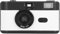 Appareil Photo Jetable 35 Mm, Appareil Photo Rétro avec Flash intégré, Appareil Photo Vintage Léger Réutilisable, Objectif 28 Mm F/8, Réglage Manuel Complet (Noir et Blanc)