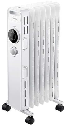 NY1507-20ME - Radiatore ad olio 1500W 7 elementi Bianco