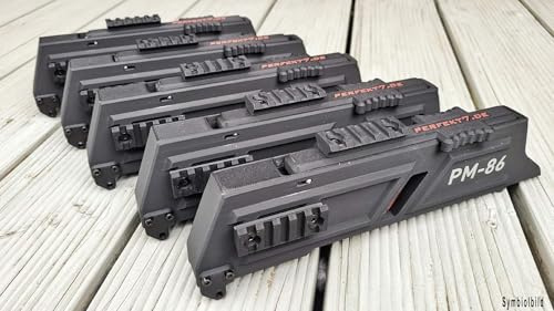 Generisch 8 Pfeil Magazin PM-86 passend für Alligator von Man Kung - Repetiermagazin (SCHWARZ)