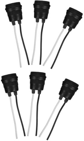 OSALADI 6stücke Lampenfassung Mit Kabel Für Außenbereich Lampenfassungen Für Gartenterrasse Beleuchtungszubehör Für Innen Und Außenbereich
