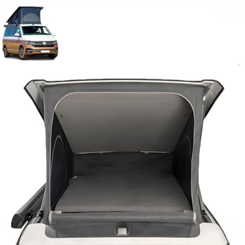 POPUBBY Spannbettlaken Wohnmobil für VW California T6.1 Spannbettlaken, Wohnmobil Spannbetttuch Heckbett Hochbett Aufstelldach Ersatz Schonbezug Faltbett Spannbettlaken