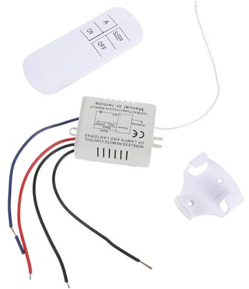 Operitacx Interruttore Della Luce Senza Fili Telecomando Batteria Interruttore Elettrico Remoto Sostituzione Casa Vari Stanze Design Moderno